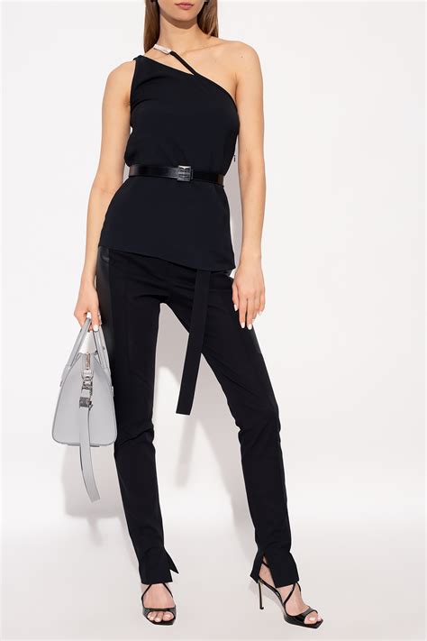 givenchy black one shoulder top|Givenchy Tops for Women .